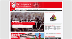 Desktop Screenshot of fvloechgau.de