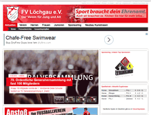 Tablet Screenshot of fvloechgau.de